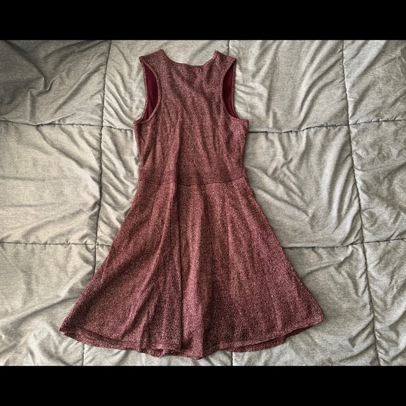 🔴 American Eagle maroon sweater dress - Picture 7 of 8